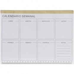 Planificador Semanal . 29X21-52 Hojas